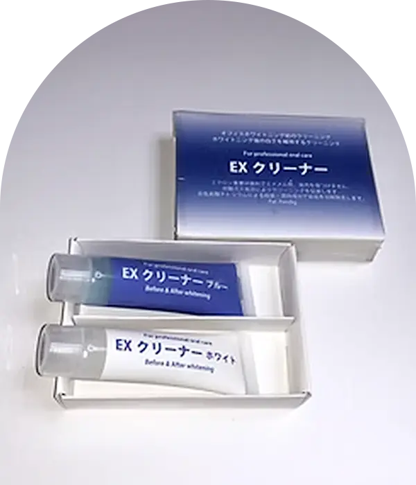 歯の表面のクリーニング